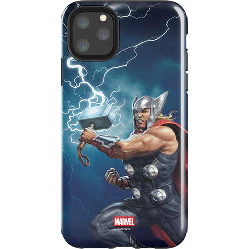 Marvel Thor Thor and Mjolnir iPhone Cases